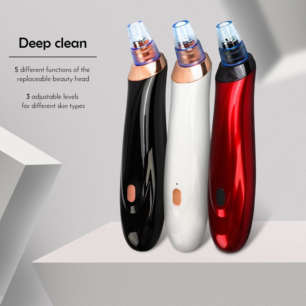 Blackhead instrument pore cleaner to blackhead