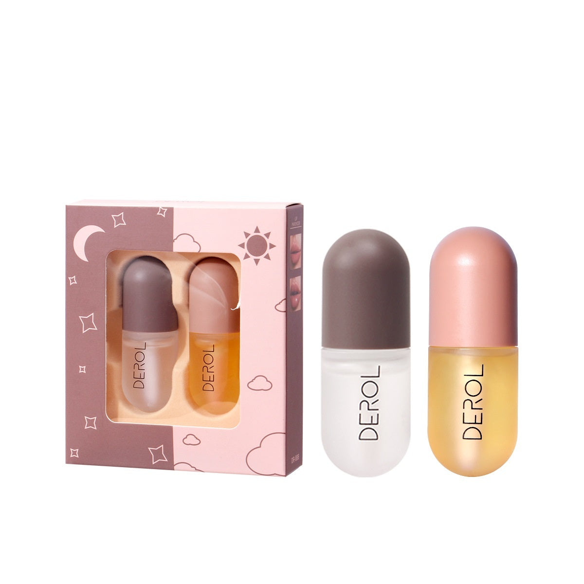 Day Night Instant Volume Lip Plumper Oil Clear Lasting