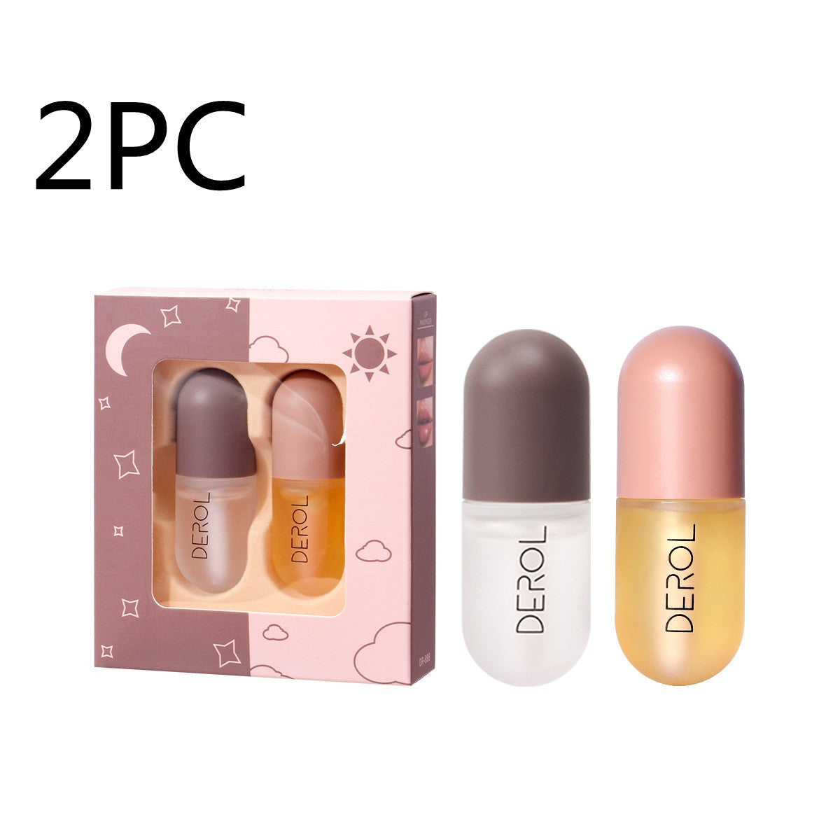 Day Night Instant Volume Lip Plumper Oil Clear Lasting