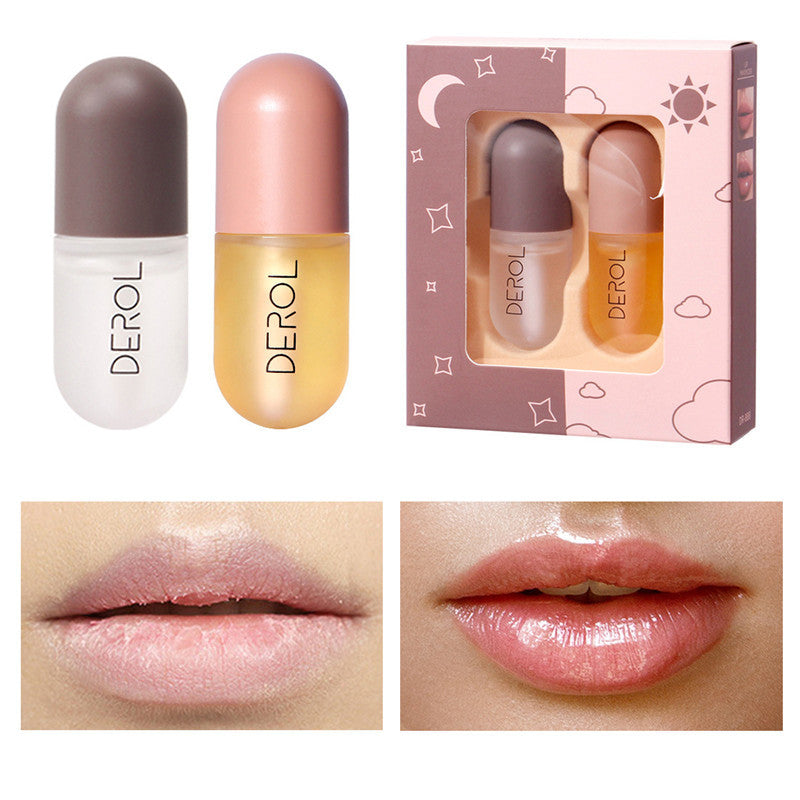 Day Night Instant Volume Lip Plumper Oil Clear Lasting